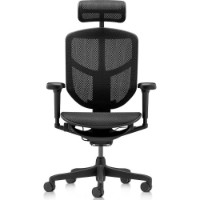 Scaun de birou Comfort T-168-B1 NY Enjoy Ultra Black imaginea #4 — magazin online Desire.md