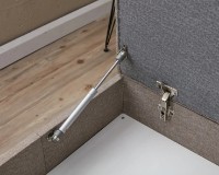 Canapea de colț Trendy Eva Grey L 210x195x82cm GTR003511 imaginea #3 — magazin online Desire.md