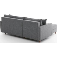 Canapea de colț Trendy Eva Grey L 210x195x82cm GTR003511 imaginea #5 — magazin online Desire.md