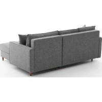 Угловой диван Trendy Eva Grey R 210x195x82cm GTR003585 фото №5 — интернет-магазин Desire.md