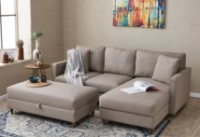 Canapea de colț Trendy Eva Cream R 210x195x82cm GTR003584 imaginea #2 — magazin online Desire.md