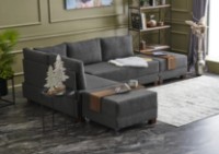 Угловой диван Trendy Fly Anthracit L 280x210x70cm GTR003363 фото №2 — интернет-магазин Desire.md