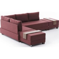 Canapea de colț Trendy Fly Claret Red L 280x210x70cm GTR003361 imaginea #9 — magazin online Desire.md