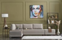 Угловой диван Trendy Fly Cream L 280x210x70cm GTR003365 фото №1 — интернет-магазин Desire.md