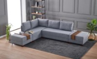 Угловой диван Trendy Fly Grey L 280x210x70cm GTR003362 фото №8 — интернет-магазин Desire.md