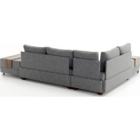 Угловой диван Trendy Fly Grey L 280x210x70cm GTR003362 фото №3 — интернет-магазин Desire.md