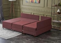 Угловой диван Trendy Fly Claret Red R 280x210x70cm GTR003414 фото №3 — интернет-магазин Desire.md