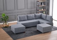 Canapea de colț Trendy Fly Grey R 280x210x70cm GTR003416 imaginea #3 — magazin online Desire.md