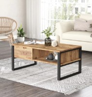 Măsuţă cafea Trendy ML34-A Pine Atlantic/Black 100x44.4x59.7cm GTR000742 imaginea #2 — magazin online Desire.md