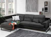 Угловой диван Trendy Frido Chl+3R Anthracit L 308x190x92cm GTR003470