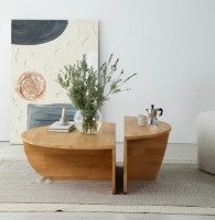 Журнальный столик Trendy Neptun Oak 90x60x30cm GTR000911 2pcs