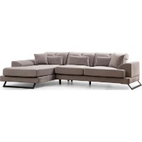 Угловой диван Trendy Frido Chl+3R Light Grey L 304x190x92cm GTR003473 фото №5 — интернет-магазин Desire.md