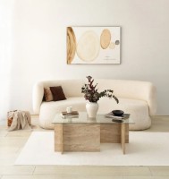 Măsuţă cafea Trendy New Escape Travertin 105x40x65cm GTR006148