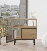 Лайт подставка Trendy ON6-S Oak/Black 60x60x25.5cm GTR000735