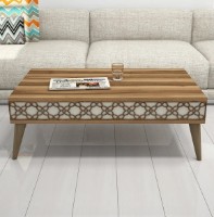 Măsuţă cafea Trendy Oras Walnut/Cream 105x36.6x60cm GTR000594 imaginea #2 — magazin online Desire.md