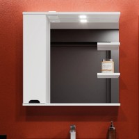 Шкаф с зеркалом Bayro Etna 1000x750 L (123966)