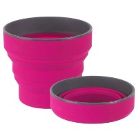 Cană Lifeventure Ellipse Flexi Mug Pink (75732)