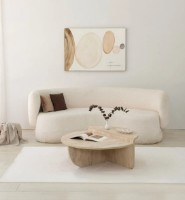 Журнальный столик Trendy Podium Travertin 90x35x90cm GTR006172 фото №2 — интернет-магазин Desire.md