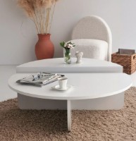 Журнальный столик Trendy Podium White 90x35x60cm GTR000769