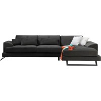 Canapea de colț Trendy Frido L3+Chl Anthracit R 308x190x92cm GTR003548 imaginea #2 — magazin online Desire.md