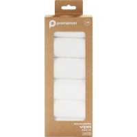 Prosop pentru copii Premaman White 25x25cm 6pcs (PPS4F8-BLA-UNQ) imaginea #4 — magazin online Desire.md
