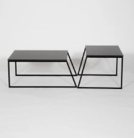 Măsuţă cafea Trendy Pal Orta Sehpa Anthracit/Black 88x45x55cm GTR000569 2pcs imaginea #3 — magazin online Desire.md