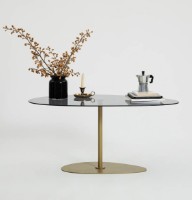 Măsuţă cafea Trendy Porto Gold 90x40x60cm GTR000830