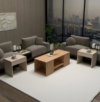 Măsuţă cafea Trendy Sartos Pine Atlantic/Beige 100x40x45cm GTR006176 3pcs imaginea #3 — magazin online Desire.md