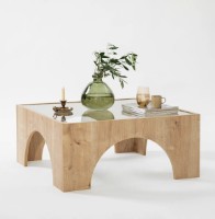 Журнальный столик Trendy Seine Oak 80x80x35cm GTR000859 фото №2 — интернет-магазин Desire.md