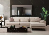 Canapea de colț Trendy Frido L3+Chl Ecru R 308x190x92cm GTR003550 imaginea #2 — magazin online Desire.md