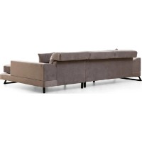 Угловой диван Trendy Frido L3+Chl Light Grey R 304x190x92cm GTR003551 фото №6 — интернет-магазин Desire.md