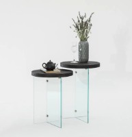 Журнальный столик Trendy Serenity Anthracit 51x35x35cm GTR000905 2pcs