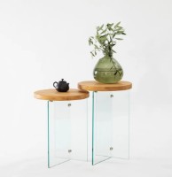 Măsuţă cafea Trendy Serenity Oak 51x35x35cm GTR000906 2pcs