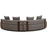 Canapea de colț Trendy Gondol 2 CHL-SOL-CHL-SAG Grey 360x105x70cm GTR003647 imaginea #8 — magazin online Desire.md