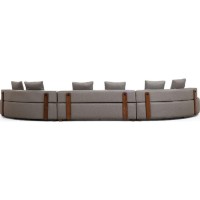 Canapea de colț Trendy Gondol 3 CHL-SOL-O3-CHL-SAG Grey 552x105x70cm GTR003685 imaginea #3 — magazin online Desire.md