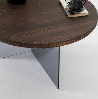 Журнальный столик Trendy Serenity Walnut 70x70x40cm GTR000901 фото №2 — интернет-магазин Desire.md