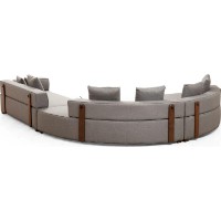 Canapea de colț Trendy Gondol 4 CHL-SOL-CHLSAG-3R Grey 360x300x70cm GTR003680 imaginea #8 — magazin online Desire.md