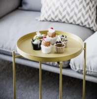 Măsuţă cafea Trendy Shb-007-A Gold 46x56x46cm GTR006112 imaginea #2 — magazin online Desire.md