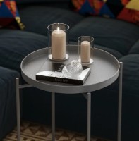 Măsuţă cafea Trendy Shb-007-C Grey 46x56x46cm GTR006114 imaginea #2 — magazin online Desire.md