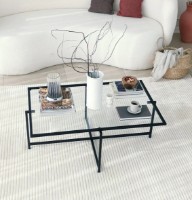 Măsuţă cafea Trendy Soarele S408 Black 94x64x35cm GTR000809 imaginea #2 — magazin online Desire.md