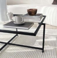 Măsuţă cafea Trendy Soarele S408 Black 94x64x35cm GTR000809 imaginea #3 — magazin online Desire.md