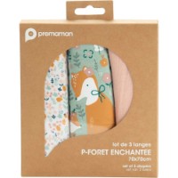 Pelinci Premaman Forest Animals 3pcs (PBRDWV-ROC-UNQ) imaginea #3 — magazin online Desire.md