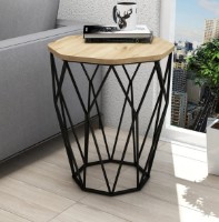 Măsuţă cafea Trendy Sofia Oak 57x46x46cm GTR000669