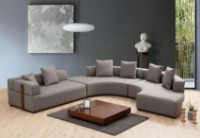 Canapea de colț Trendy Gondol 4 CHL-SOL-CHL-SAG-3R Grey 360x300x70cm GTR003681