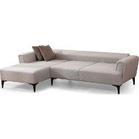 Угловой диван Trendy Hamlet Ecru L 270x140x77cm GTR003328 фото №6 — интернет-магазин Desire.md