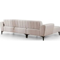 Угловой диван Trendy Hamlet Ecru L 270x140x77cm GTR003328 фото №8 — интернет-магазин Desire.md