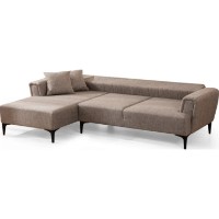 Угловой диван Trendy Hamlet Light Brown L 270x140x77cm GTR003329 фото №4 — интернет-магазин Desire.md