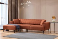 Canapea de colț Trendy Hamlet Red Tile L 270x140x77cm GTR003330