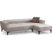 Угловой диван Trendy Hamlet Ecru R 270x140x77cm GTR003383 фото №6 — интернет-магазин Desire.md