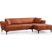 Угловой диван Trendy Hamlet Red Tile R 270x140x77cm GTR003384 фото №7 — интернет-магазин Desire.md